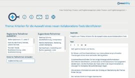 meebility: Teilnahmer zum Brainstorming online einladen