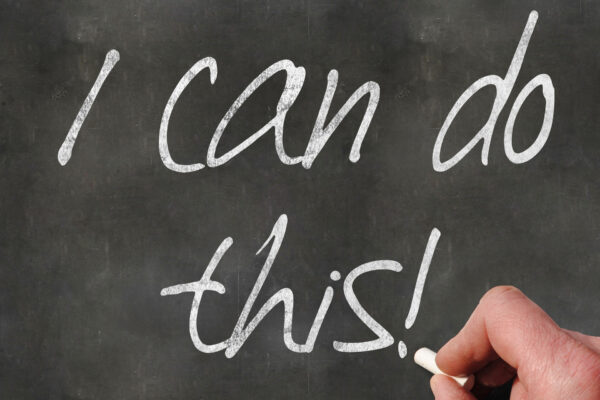 Autosuggestion: Ich kann das schaffen! (© 3drenderedlogos.com / Fotolia)