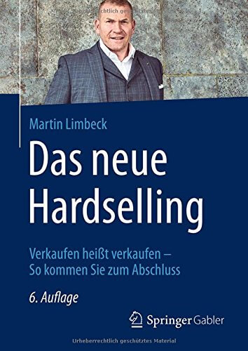 Das neue Hardselling: Verkaufen heißt verkaufen - So kommen Sie zum Abschluss | Beschreibung: "Martin Limbeck, Verkaufstrainer und Hardselling-Experte, bringt den Verkaufsprozess wieder auf das Wesentliche: Verkaufen heißt verkaufen. Es geht um den erfolgreichen Abschluss und gleichzeitig um den Aufbau einer langfristigen Beziehung zum Kunden. Wie dies gelingt, zeigt der Autor anhand der acht Stufen einer erfolgreichen Kundenakquise: vom telefonischen Erstkontakt über das Erstgespräch und den Verkaufsabschluss bis hin zum After-Sales-Service. Ob als kurzweiliges Intensivtraining, informatives Nachschlagewerk oder Inspirationsquelle für kreatives Verkaufen – das Buch bietet Know-how für alle, die beim Verkaufen den optimalen Abschluss suchen. Neu in der 5. Auflage: Social Media und After Sales – wie Top-Verkäufer Kunden noch mehr begeistern. „Limbeck … überzeugt mit einem exzellenten Aufbau und vielen Lesehilfen und überrascht mit konkreten Tipps für Kaltakquise, Kundenbesuche und Preisverhandlungen.“ Financial Times Deutschland „Limbeck verkauft. Er kann nicht anders. Es ist die Rolle seines Lebens.“ managerSeminare „Ob für ‚alte Hasen’ oder Newcomer, für jede Menge Aha-Erlebnisse ist gesorgt. Uneingeschränkt lesenswert.“ Cash. Das Kapitalanlage-Magazin „Er schreibt nicht nur über Verkaufen. Er redet nicht nur über Verkaufen. Er lebt Verkaufen.” Managementbuch" - lesenswerte Ergänzung zu jedem Vertriebsseminar (Amazon)