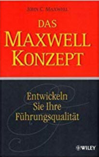 Buch: "Das Maxwell-Konzept: Entwickeln Sie Ihre Führungsqualität" von John C. Maxwell | Beschreibung: "Die wenigsten Menschen sind nach Aussage von John C. Maxwell die geborenen Führungskräfte. Zum Glück lassen sich die notwendigen Eigenschaften und Verhaltensweisen erlernen. Man muss man seine Position nur mit genügend Motivation und dem ernsthaften Wunsch, Personalverantwortung zu übernehmen, ausfüllen und nichts kann die Entwicklung persönlicher Führungsqualitäten verhindern. Der Autor definiert die wichtigsten Führungsprinzipien und bietet eine detaillierte und inspirierende Einführung in alle Faktoren, die eine gute Führungskraft ausmachen. Dabei betrachtet er Führung als stufenweisen Prozess und erläutert verschiedene Prinzipien um Mitarbeiter zu inspirieren, zu motivieren und in ihrer Entwicklung positiv zu beeinflussen, um zu einem positiven Wandel im Unternehmen beizutragen. Mithilfe kleiner Geschichten aus dem alltäglichen Leben, Studien, Tabellen, Grafiken sowie kurzer Anleitungen und Übungen am Ende jedes Kapitels sorgt John C. Maxwell für eine plastische Darstellung seines erfrischend konventionellem Leadership-Konzepts. Das Resultat ist ein leicht lesbares und verständliches Buch über die Grundprinzipien erfolgreicher Führung." (Amazon)