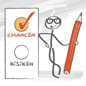 Chancen vs. Risiken (© Trueffelpix / Fotolia)