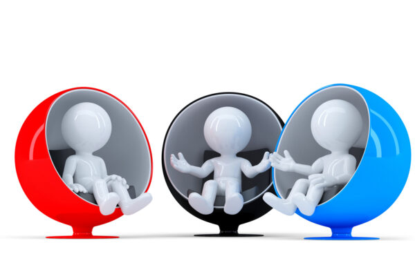 Denkstühle nach Walt Disney: der Träumer, der Realist, der Kritiker (© kirill_ / Fotolia)