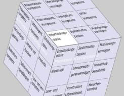 Entscheidungsstärke als Soft Skill im Soft Skills Würfel von André Moritz (www.soft-skills.com)