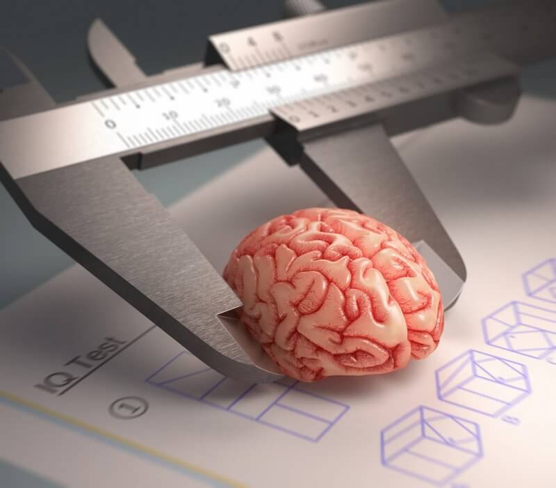 IQ Test: Kognitiv-mathematische Leistungsfähigkeit ermitteln mit Intelligenztests? (© ktsdesign / Fotolia)