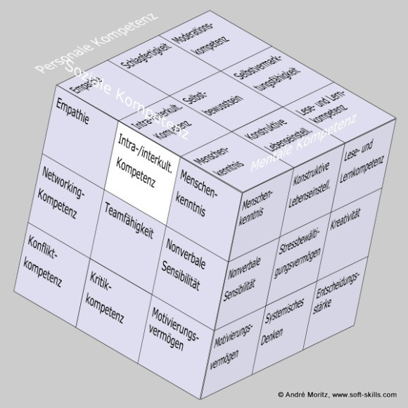 Intra-/Interkulturelle Kompetenz im Soft Skills Würfel von André Moritz