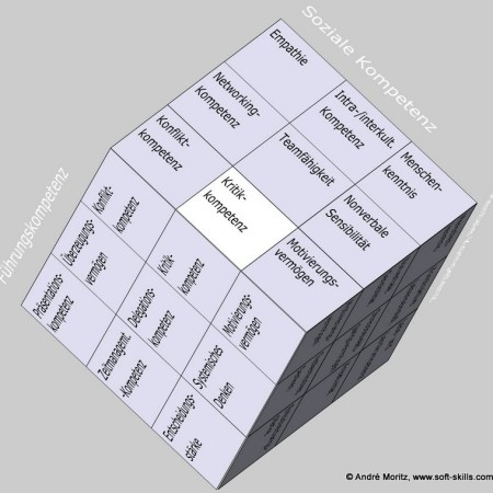 Kritikkompetenz als Soft Skill im Kompetenzfeld "Soziale Kompetenz" des Soft Skills Würfels