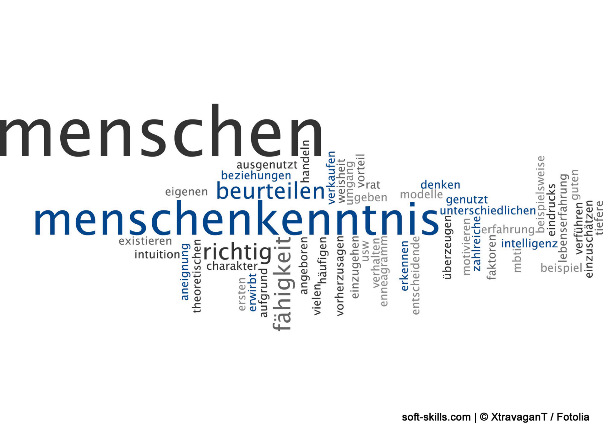 Menschenkenntnis: Menschen beurteilen, Beziehungen verstehen, Charakter einschätzen, Überzeugungen erkennen, Werte, Eigenschaften... (© XtravaganT / Fotolia)