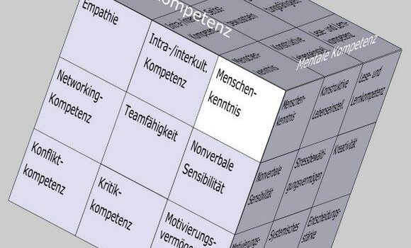 Menschenkenntnis im Soft Skills Würfel von André Moritz (© www.soft-skills.com)