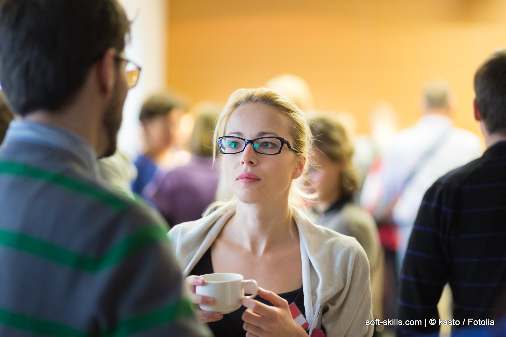 Networking und Smalltalk (© kasto / Fotolia)