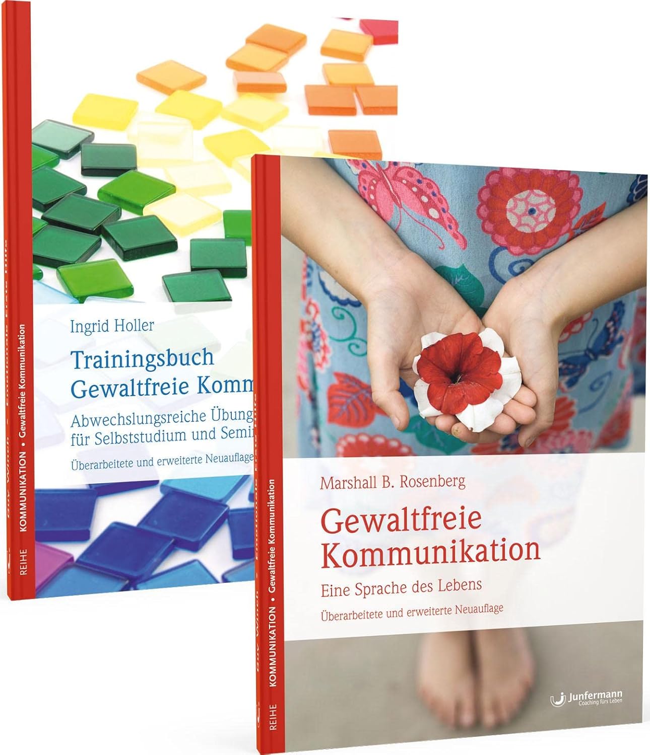 Empfehlenswertes Buchset zum Thema "Gewaltfreie Kommunikation" - hilfreiche Kommunikationsregeln, gerade auch für schwierige Situationen im Beruf, in der Partnerschaft und sogar der Kommunikation mit Kindern (Amazon)
