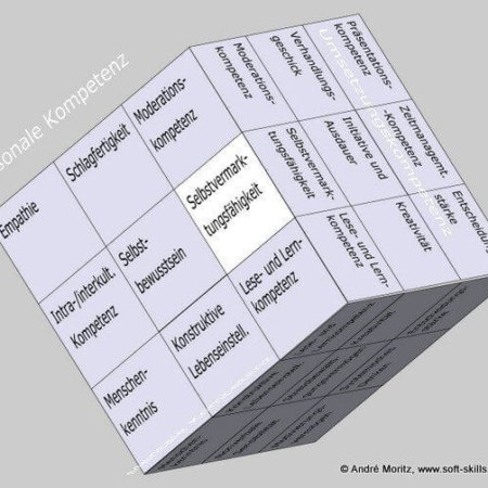 Selbstvermarktungsfähigkeit im Soft Skills Würfel