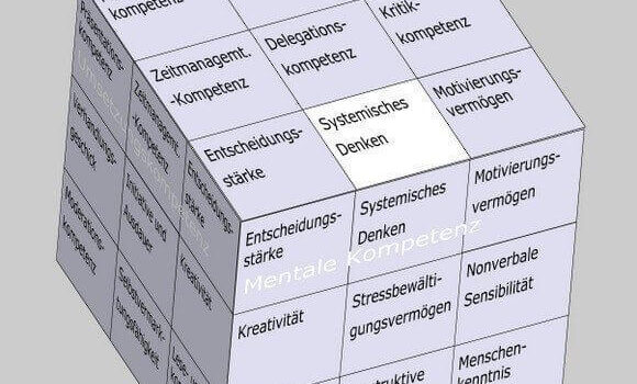 Systemisches Denken im Soft Skills Würfel von André Moritz (© www.soft-skills.com)