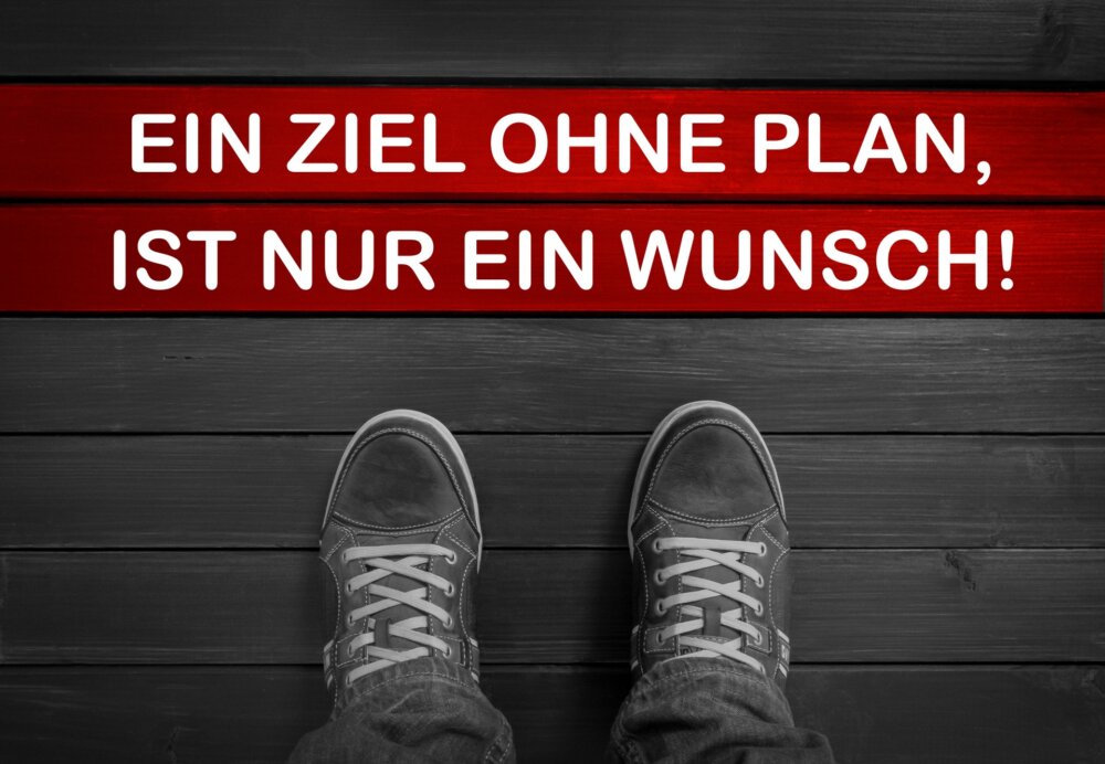 2 | Ein Ziel ohne Plan ist nur ein Wunsch. - Aufgabe von Führungskräften ist es, die Erreichung von Vision und Zielen des Unternehmens durch sinnvolles Planen sicherzustellen - Projekte und Arbeit in sinnvolle, erreichbare, motivierende Aufgaben für die Mitarbeiter zu zerlegen (© stockpics / stock.adobe.com) 2 | Ein Ziel ohne Plan ist nur ein Wunsch. - Aufgabe von Führungskräften ist es, die Erreichung von Vision und Zielen des Unternehmens durch sinnvolles Planen sicherzustellen - Projekte und Arbeit in sinnvolle, erreichbare, motivierende Aufgaben für die Mitarbeiter zu zerlegen (© stockpics / stock.adobe.com)