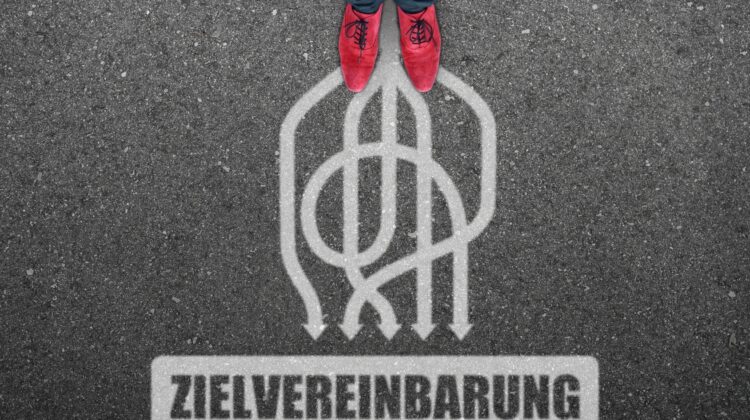 Zielvereinbarung | Mit einem gut geführten Zielvereinbarungsgespräch gemeinsam die Ziele festsetzen (© WoGi / Fotolia)